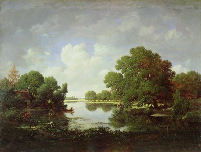 Early Summer Afternoon by Pierre Etienne Theodore Rousseau